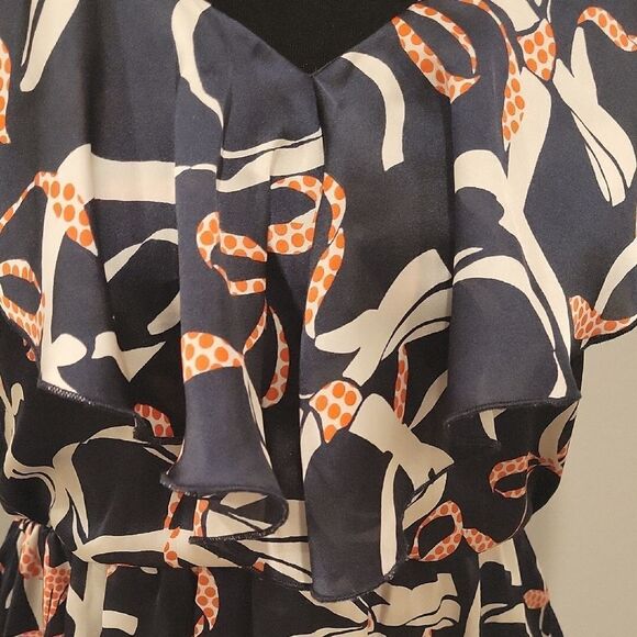 H&M Black and Pink Sleeveless Wrap Sundress - Picture 3 of 7